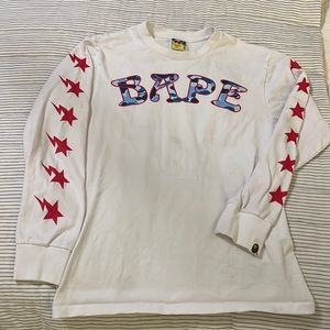 Bathing Ape ABC Camo 88 Kids long sleeve tee